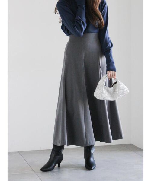 Te chichi（テチチ） スカート 「宮本茉由着用」ボンディングフレア