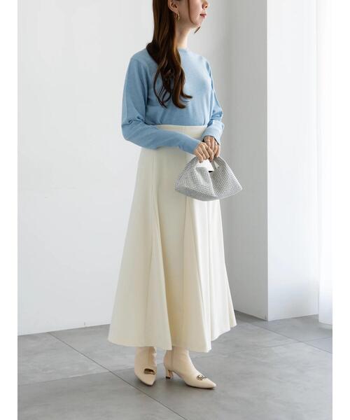 Te chichi（テチチ） スカート 「宮本茉由着用」ボンディングフレア