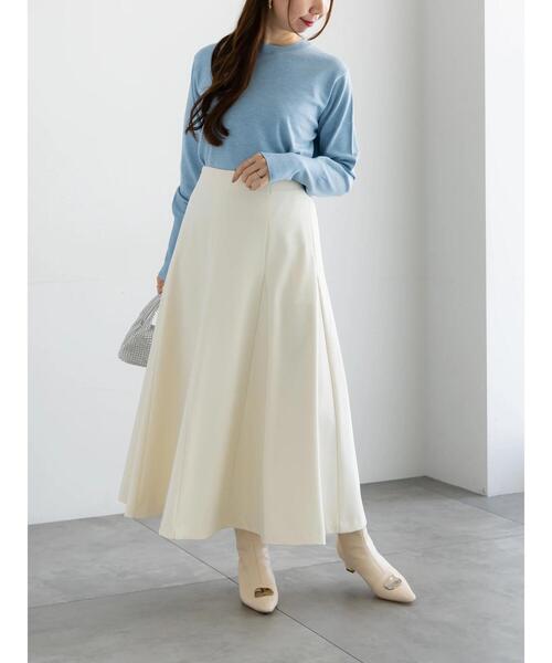 Te chichi（テチチ） スカート 「宮本茉由着用」ボンディングフレア