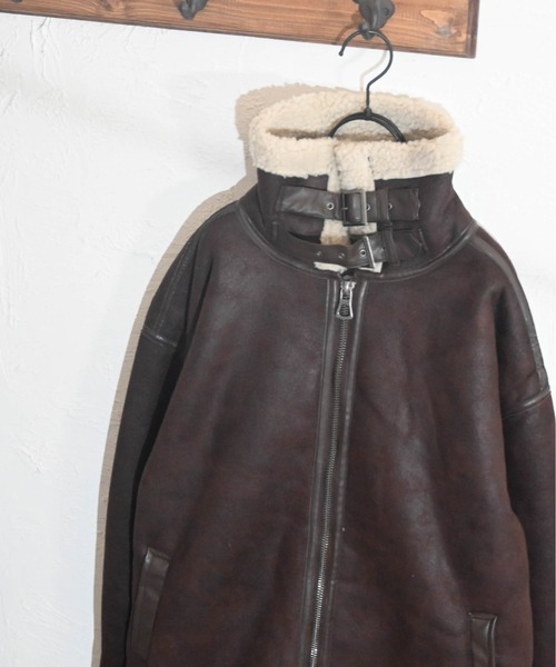 「Anytime Songs」 ブルゾン SMALL ブラウン メンズ_画像4