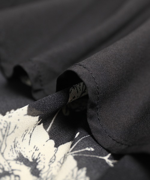 「DRESS PLUS」 半袖ワンピース M ダークグリーン レディース_画像9