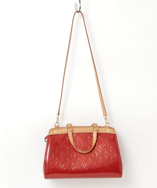 「LOUIS VUITTON」 モノグラム ヴェルニ ブレアPM 2WAYバッグ - レッド レディース_画像2