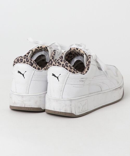 「PUMA」 ローカットスニーカー 23.0cm ホワイト レディース_画像2