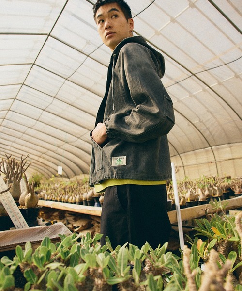 「HUF」 ブルゾン X-LARGE イエロー メンズの画像