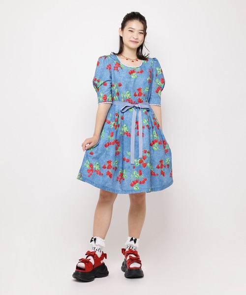 「MILK」 シューズ S レッド レディース_画像5