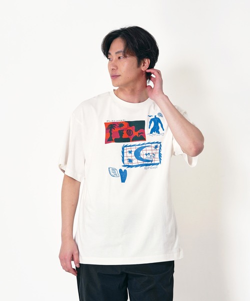 BoTT Tシャツ ホワイト ブルーロゴ　半袖　2ytee tシャツ 半袖 “SEA” norahi 半袖T レディース メンズ : ZOZOTOWN Yahoo
