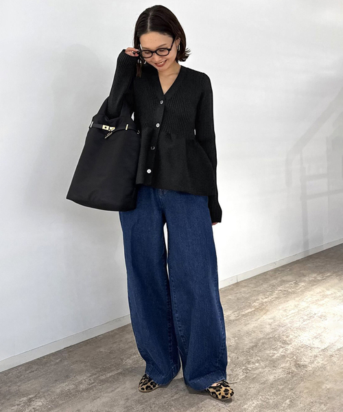 SLOBE IENA（スローブイエナ） カーディガン 「WEB限定/追加」Vネック