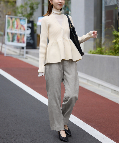 SLOBE IENA（スローブイエナ） カーディガン 「WEB限定/追加」Vネック