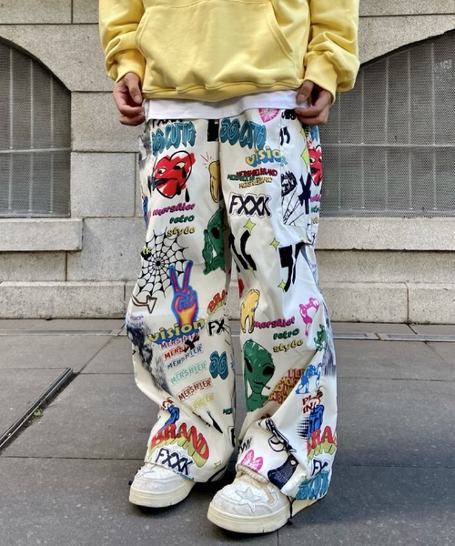 「B.R.U」 カーゴパンツ L ホワイト メンズ_画像7