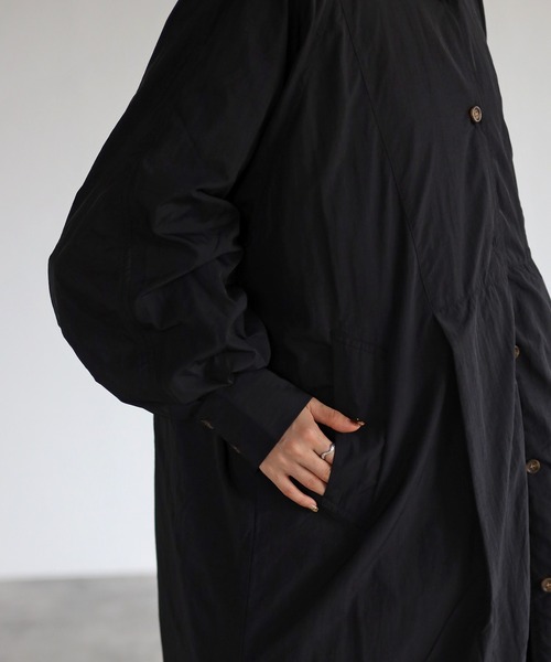 「r.」 コート FREE ブラック レディース_画像7