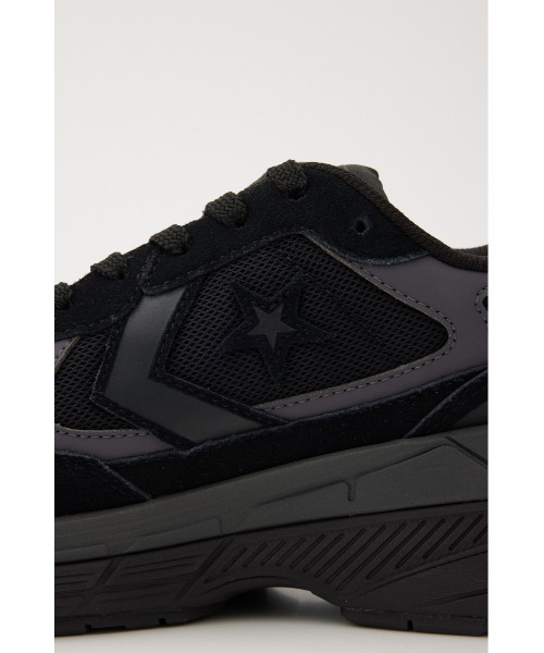 「CONVERSE」 ローカットスニーカー 23.5cm ブラック レディース