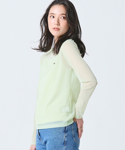 LACOSTE（ラコステ） tシャツ レイヤードシアートップス キャミソール