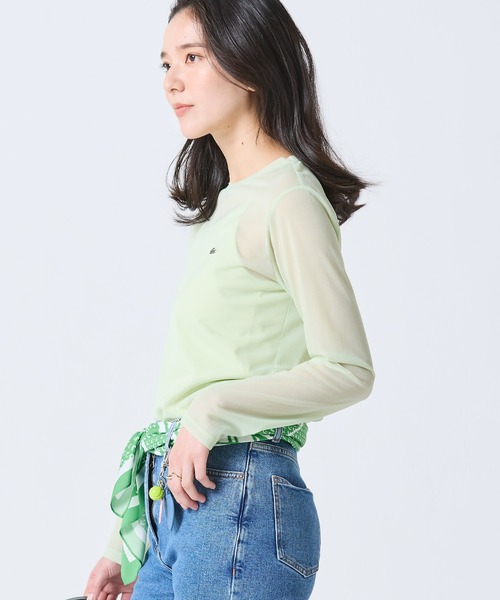 LACOSTE（ラコステ） tシャツ レイヤードシアートップス キャミソール
