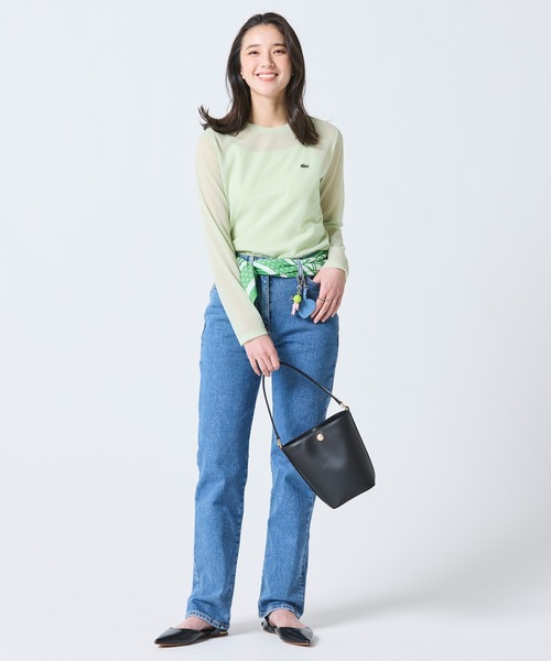LACOSTE（ラコステ） tシャツ レイヤードシアートップス キャミソール