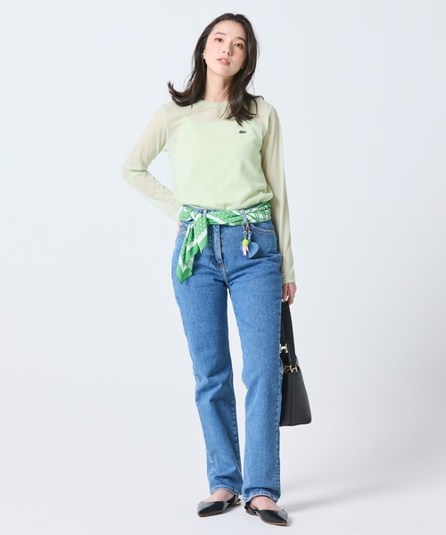 LACOSTE（ラコステ） tシャツ レイヤードシアートップス キャミソール