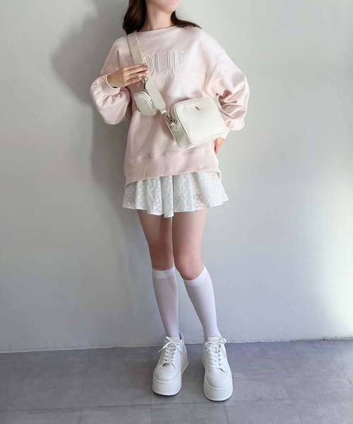 「one after another NICE CLAUP」 長袖カットソー MEDIUM オフホワイト レディース_画像9