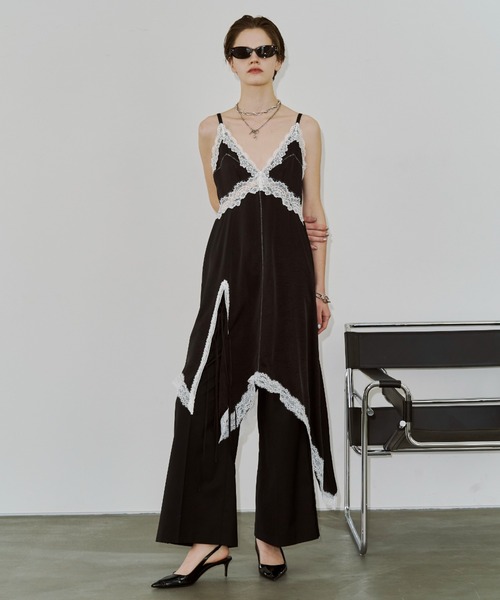 JOSE MOON（ジョゼムーン） ワンピース SIDE CUTTING LACE DRESS