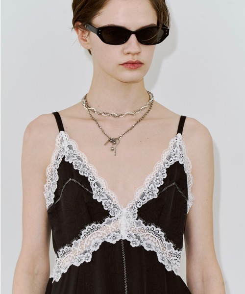 JOSE MOON（ジョゼムーン） ワンピース SIDE CUTTING LACE DRESS