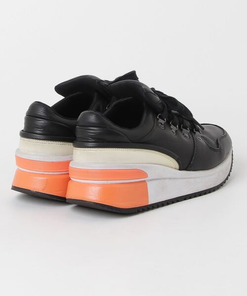 「ANDREA POMPILIO」 ローカットスニーカー 24.5cm ブラック レディース_画像2