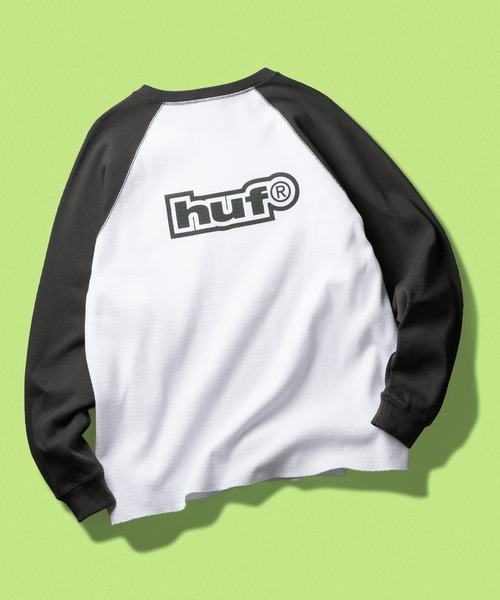 HUF（ハフ） tシャツ 89 OUTLINE LS RAGLAN メンズ レディース 