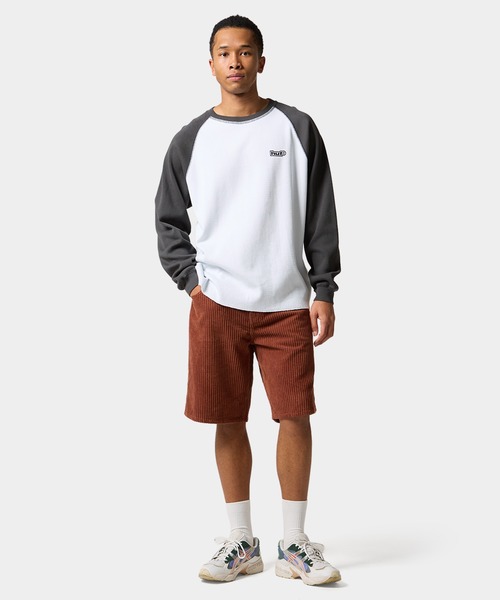 HUF（ハフ） tシャツ 89 OUTLINE LS RAGLAN メンズ レディース