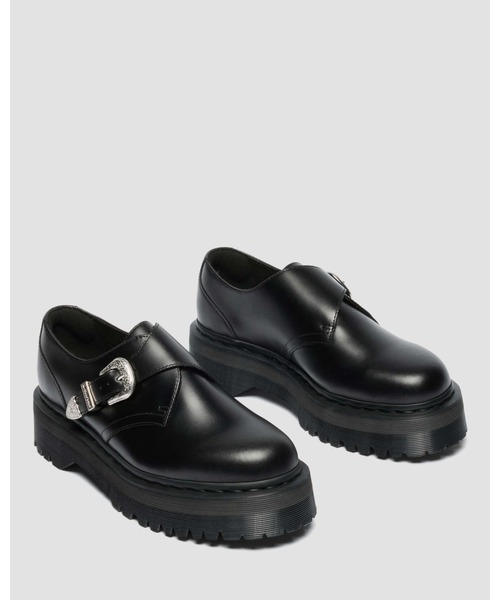 シューズ Dr. Martens/ドクターマーチン MONK バックル モンク シューズ 43377001 メンズの画像