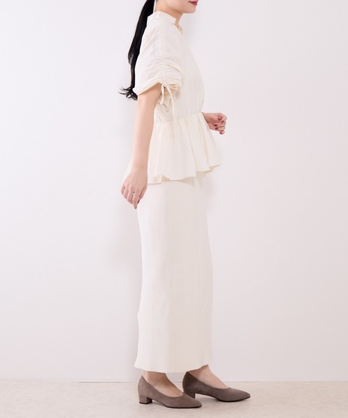 「HIMIKO」 パンプス 25.5cm グレー レディース_画像8