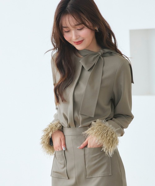 RUIRUE BOUTIQUE」 セットアップ L ライトグレー レディース 【公式通販】