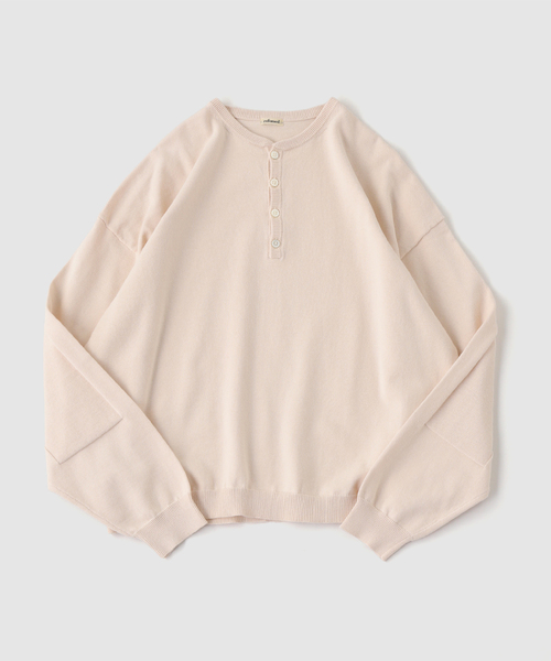 refomed（リフォメッド） セーター ニット OLD MAN HENLEY NECK KNIT