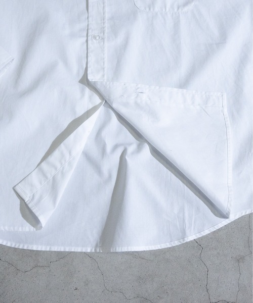 「JOHN'S CLOSET」 「HALHAM」長袖シャツ MEDIUM ブルー メンズ_画像8