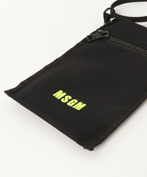 「MSGM」 ショルダーバッグ ONE SIZE ブラック レディースの画像
