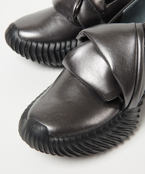 「gomme」 シューズ MEDIUM ブラック レディース_画像7