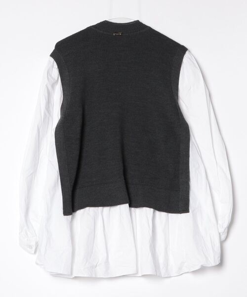 「MICA&DEAL」 長袖チュニック FREE グレー レディース_画像2