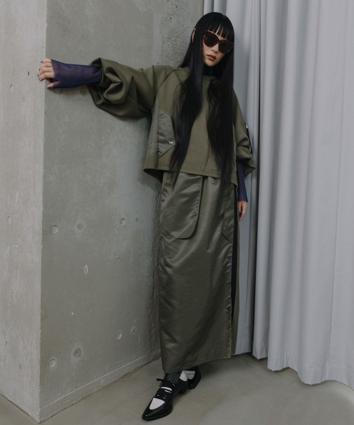 「MARECHAL TERRE」 スウェットカットソー MEDIUM ブラック レディース_画像7