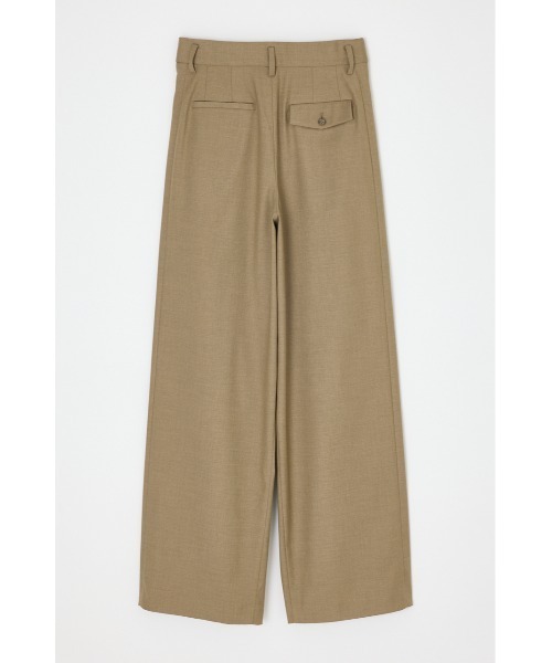 THROW by SLY スラックス パンツ L/W TUCK WIDE TROUSER ローウエスト