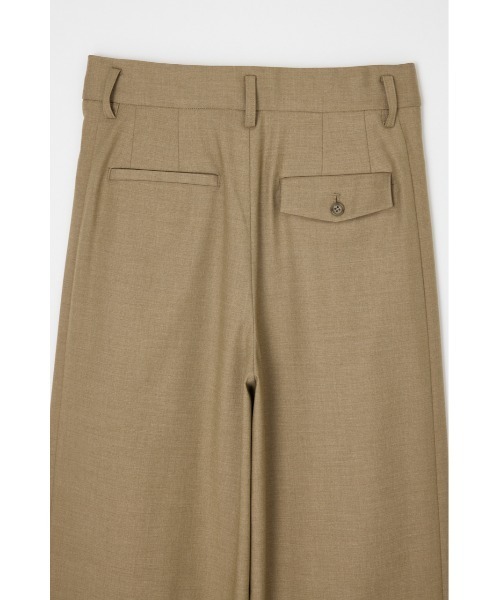 THROW by SLY スラックス パンツ L/W TUCK WIDE TROUSER ローウエスト