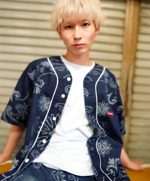 GALFY（ガルフィー） シャツ 半袖 「別注」GA×GALFY-安定の別注デニム