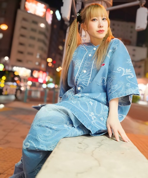 GALFY（ガルフィー） シャツ 半袖 「別注」GA×GALFY-安定の別注デニム