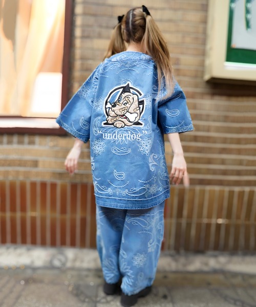 GALFY（ガルフィー） シャツ 半袖 「別注」GA×GALFY-安定の別注デニム