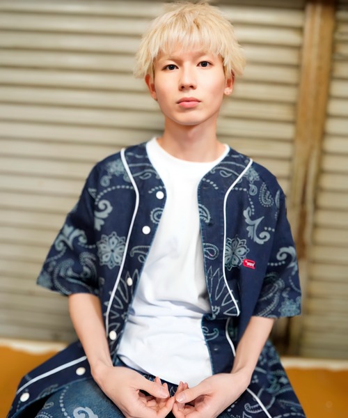 GALFY（ガルフィー） シャツ 半袖 「別注」GA×GALFY-安定の別注デニム