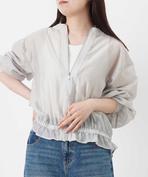  originals シースルーブルゾン 即購入大歓迎❣️ LADY LUCK LUCA（レディラックルカ） ブルゾン アウター LC/LLL