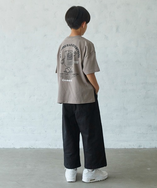「GENERATOR」 「KIDS」半袖Tシャツ X-LARGE ブラック キッズ_画像2