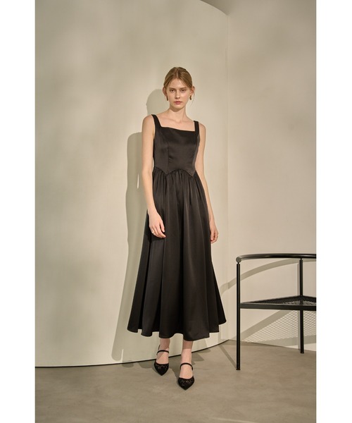 eradie エラディエ DoubleShoulder Ribbon Dress ERADIE（エラディエ） ワンピース Double-Shoulder Ribbon Dress