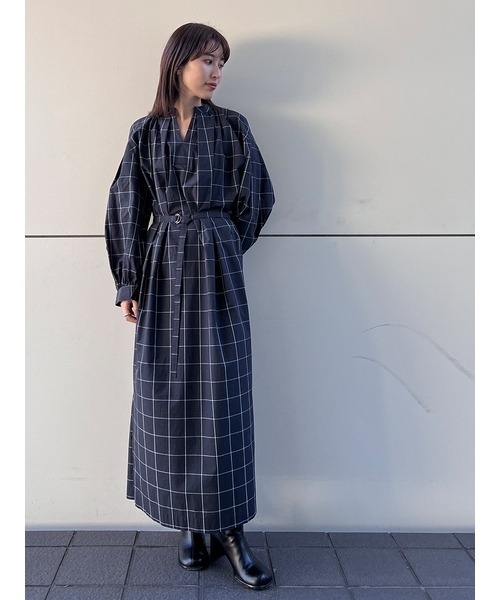 「MIESROHE」 シャツワンピース 1 ブラック レディース_2