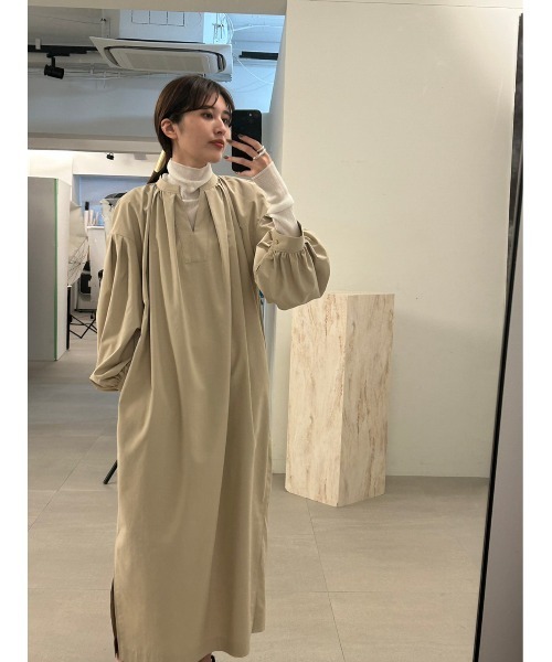 「MIESROHE」 シャツワンピース 1 ブラック レディース_3