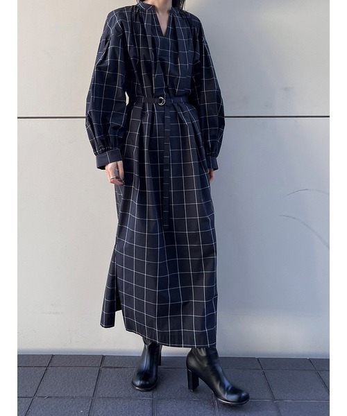 「MIESROHE」 シャツワンピース 1 ブラック レディース_5