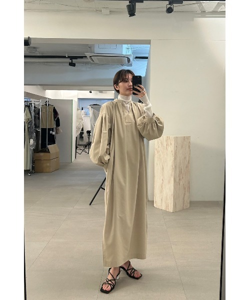 「MIESROHE」 シャツワンピース 1 ブラック レディース_7