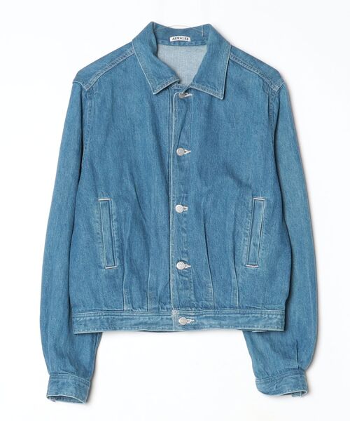 AURALEE（オーラリー） Selvedge Light Denim Blouson 1 ブルー メンズ