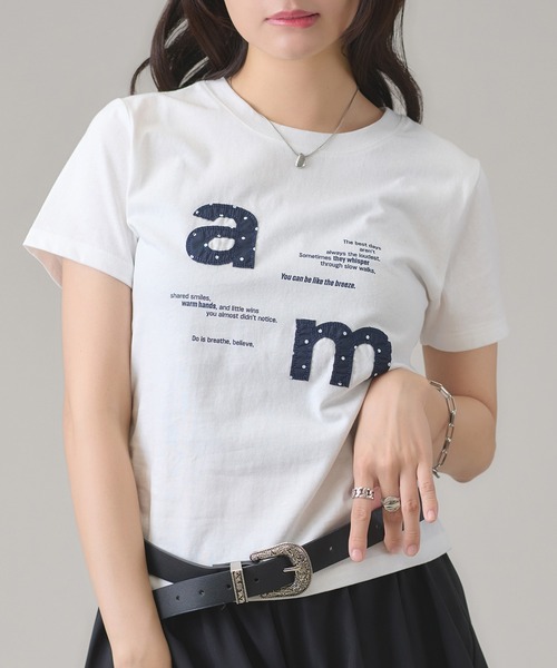 apres jour mignon(アプレジュールミニョン) tシャツ 半袖 apres jour mignon(アプレジュールミニョン) tシャツ 半袖
