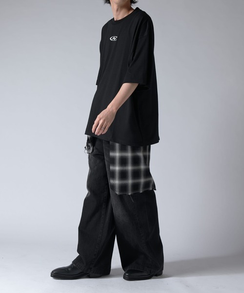 「Lui's」 デニムパンツ 30 ブラック メンズ_6